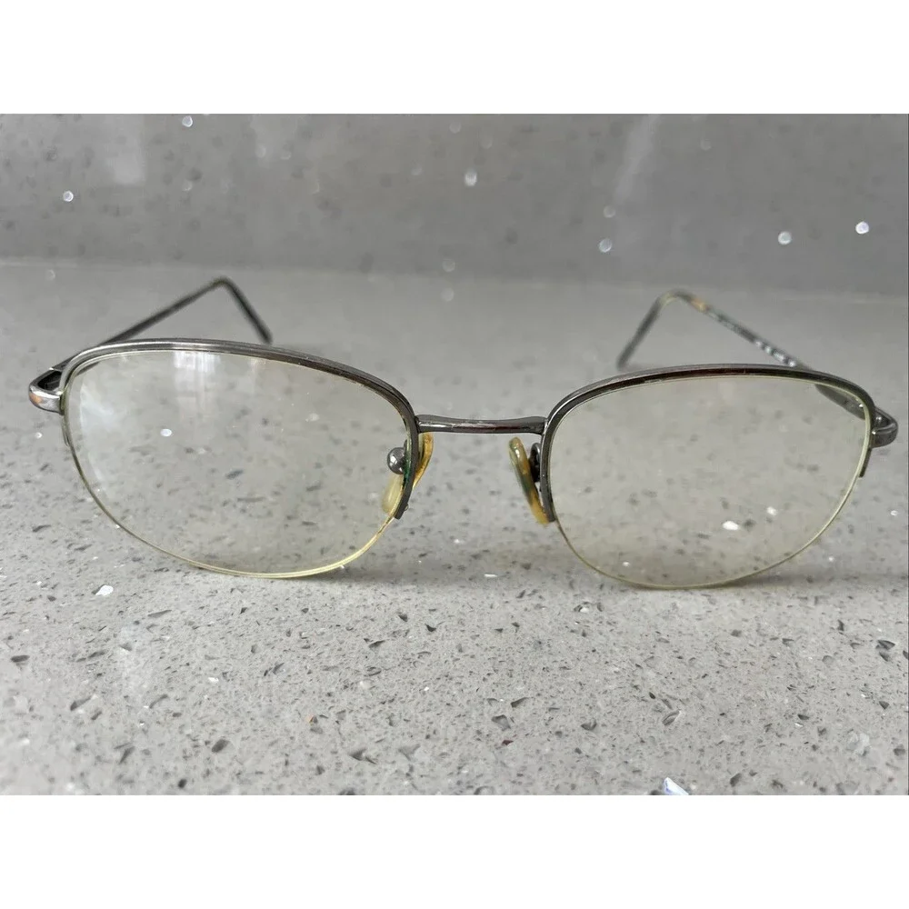 Sferoflex 2078 284 Silver Eyeglasses Half Rim 51-20-130 FRAMES ONLY Italy